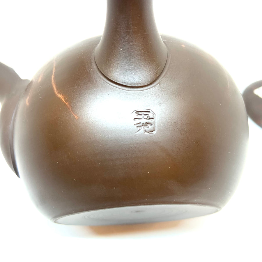 Kyusu Japanese Teapot - Benishibori - Triangular spout - 300ml #352