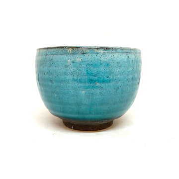 Japanese Tea Cup - Turquoise Swirl