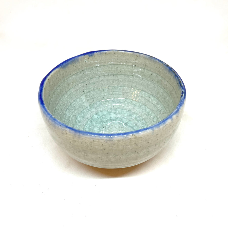 Japanese Tea Cup - Crackled Ice