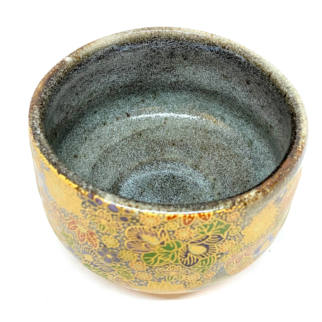 Matcha Bowl  - Golden Floral - 794