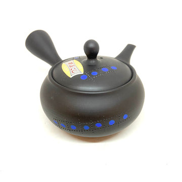 Kyusu Japanese Teapot - Blue Spots - 250ml #810