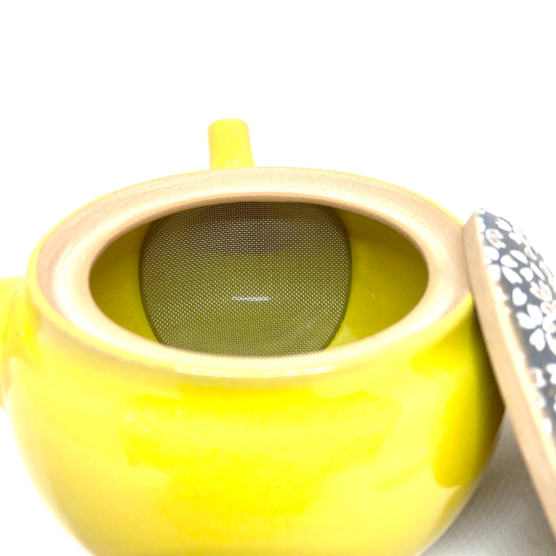 Kyusu Japanese Teapot - Yellow Sakura - 250ml #810