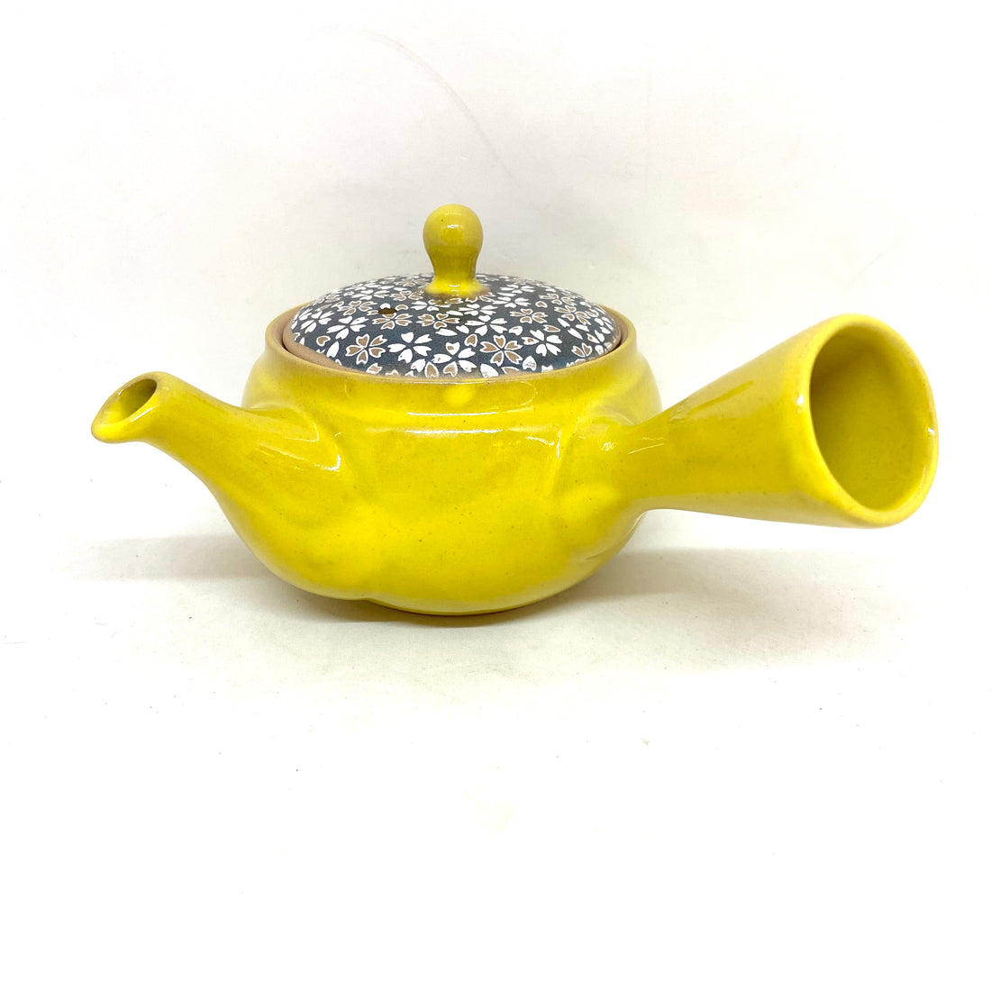 Kyusu Japanese Teapot - Yellow Sakura - 250ml #810