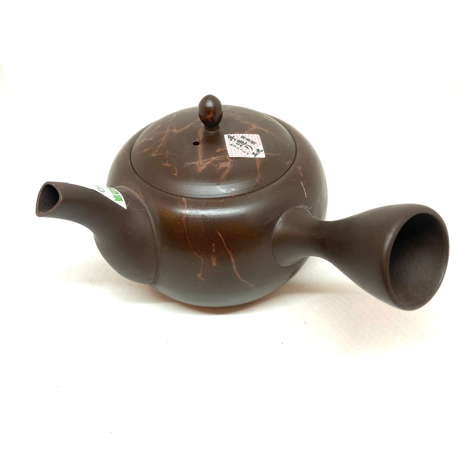 Kyusu Japanese Teapot - Benishibori - Triangular spout - 300ml #352