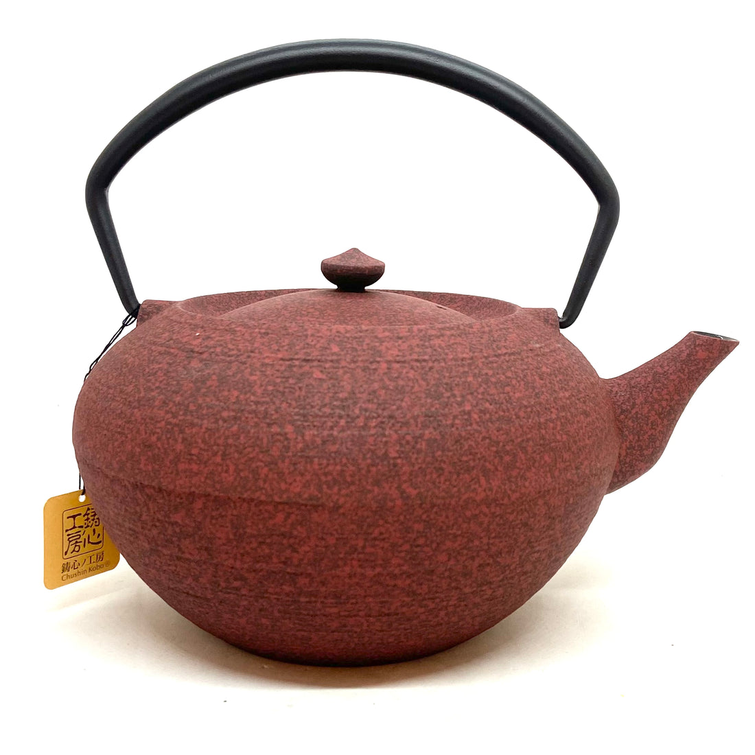 Cast Iron Teapot -  Hiratsubo - Red - 1.4L - HS34L BRN