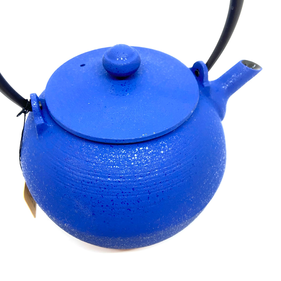 Cast Iron Teapot -  Hikime - Blue - 1L - 582MBLU