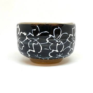 Matcha Bowl - Black Sakura - 686