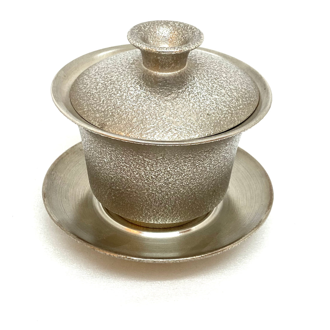 Silver Gilded Gaiwan- Tall