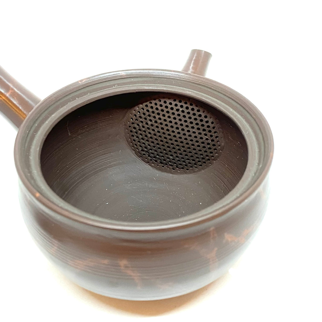 Kyusu Japanese Teapot - Benishibori Mogake - #444- 150 ml