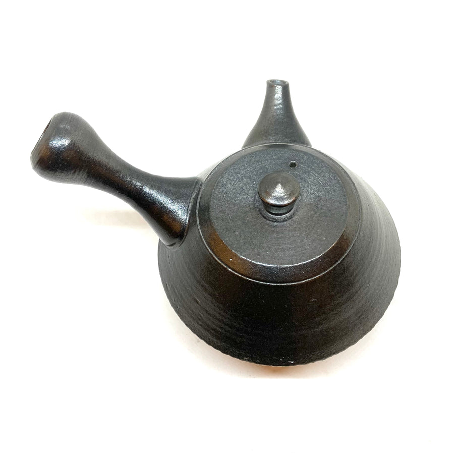 Kyusu Japanese Teapot - Obsidian - #1159- 200 ml