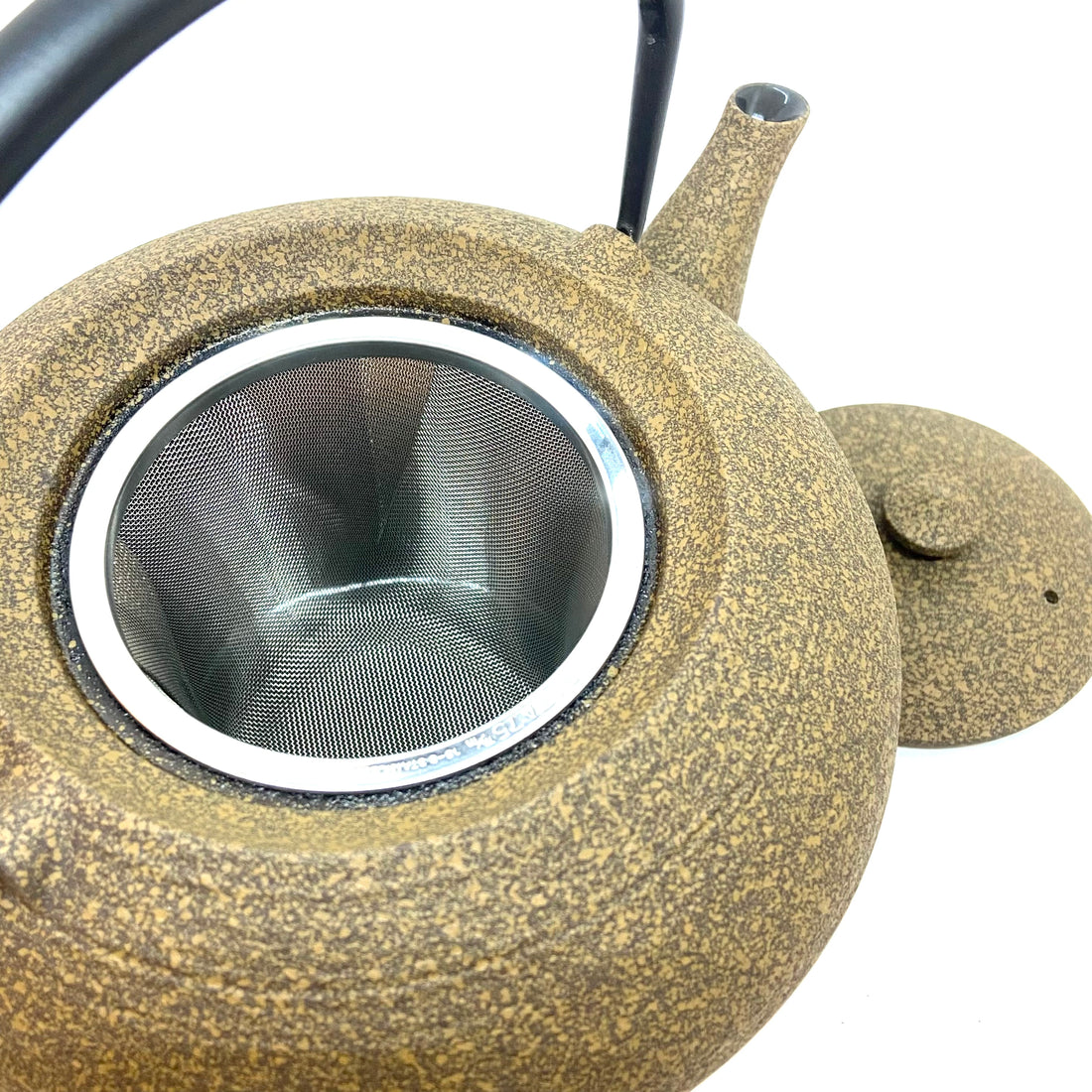 Cast Iron Teapot -  Hiratsubo - Ochre - 1.4L - HS34L YEW